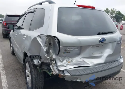 2015 Subaru Forester 2.5I Premium from USA, damaged, VIN JF2SJADC9FH412851